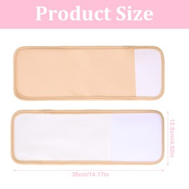 Aeaocvo 2pcs Castor Oil Pack Wrap for Feet, Reusable Feet Brace, Organic Castor Oil Pack Wrap for Women Ankle Support Plantar Fasciitis Relief