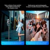 Camnoon Selfie Stick Tripod, 2-in-1 Selfie Pole with Removable Projection