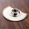 Segment Semicircle Saw Blade 88mm Multitool Diamond Oscillating Cutting Tool
