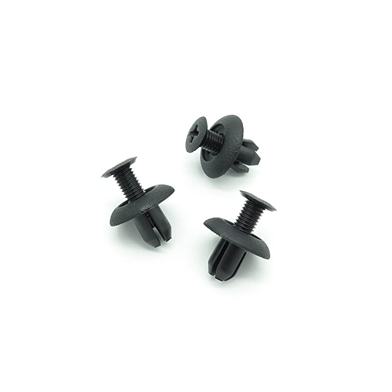 VVO Fasteners- Black Plastic Rear Wheel Arch Lining & Mudguard