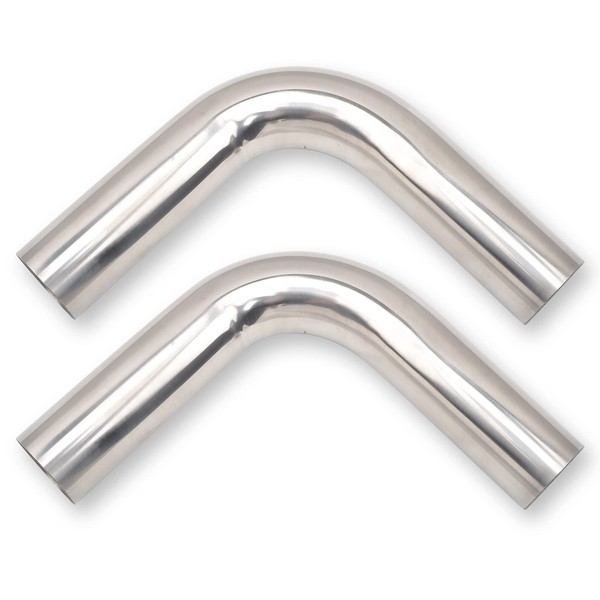 FGJQEFG 2.5 Inch 90 Degree DIY Custom Mandrel Exhaust Pipe