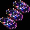 10pz Diadema Corona Flores Luz Led Fiesta Festival