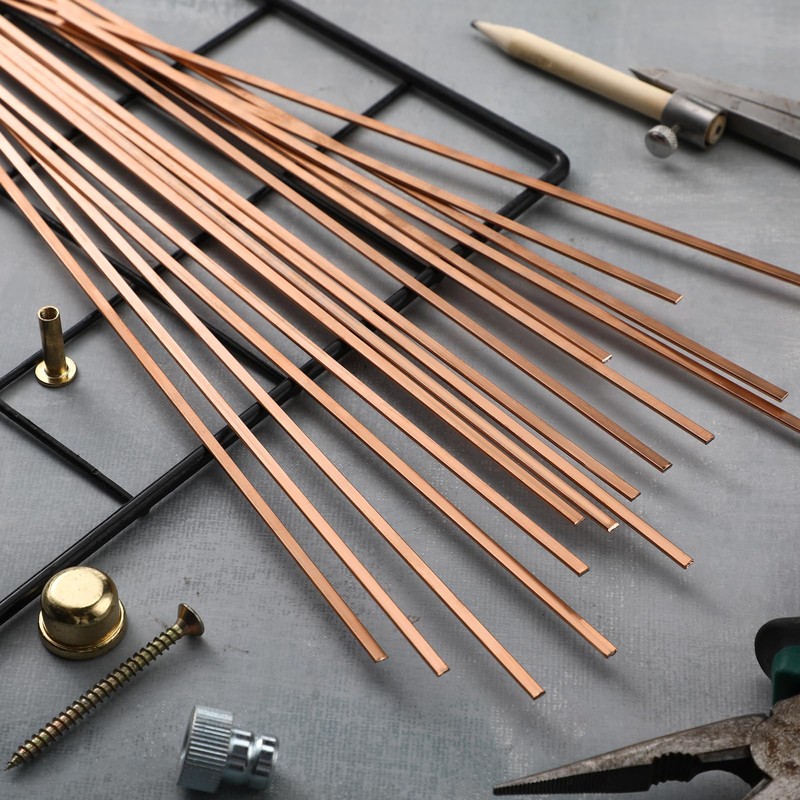 Tandefio 40 Sticks Brazing Rods AWS BCup-1 Phosphor Copper Solder