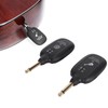 Guitar Wireless System Rechargeable UHF 730MHz 4 Channels Guitar Transmitter
