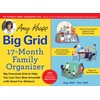 Sourcebooks Explore 2025 Amy Knapp's Big Grid Family Organizer Wall