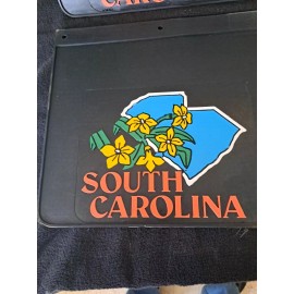 Plasticolor Vintage Plasticolor South Carolina Mud Flaps 16.5x14.5 Nos