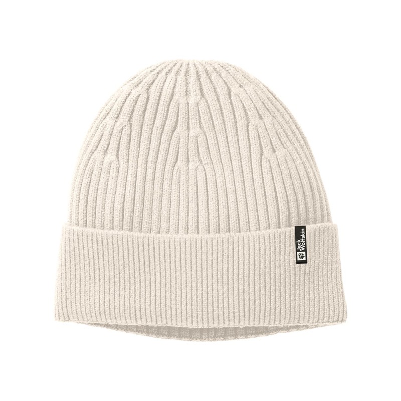 Jack Wolfskin Unisex Cosy Beanie Hat, Panna Cotta, One Size