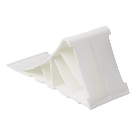 ProPlus Wheel Chock Plastic White with Holder
