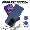 WODAF for TCL K32/K33 5G Case, with Screen Protector, Dual