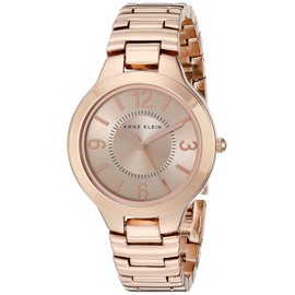 Anne Klein Women's AK/1450RGRG Rose Gold Tone Bracelet Watch