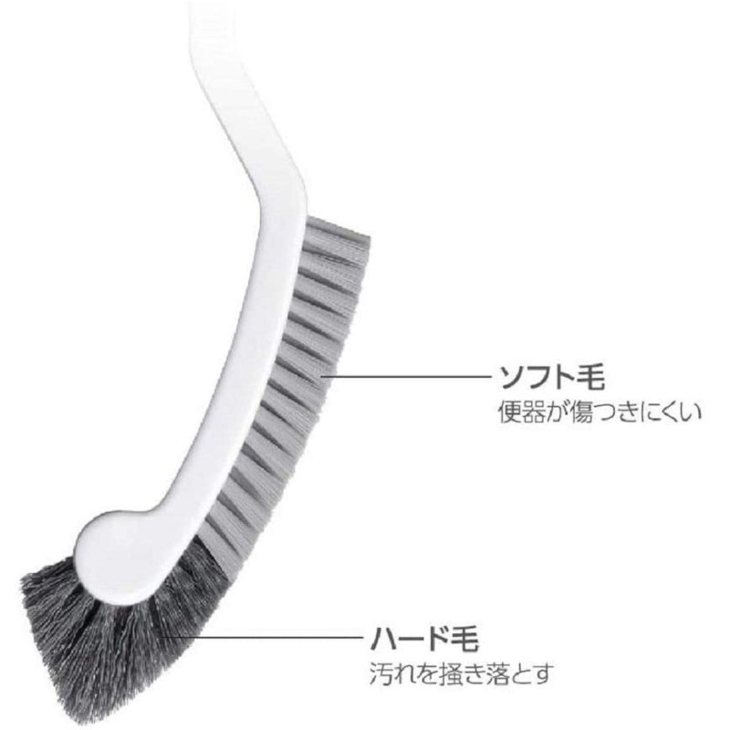 OHE 81317 Slim Toilet Brush with Case, Brown