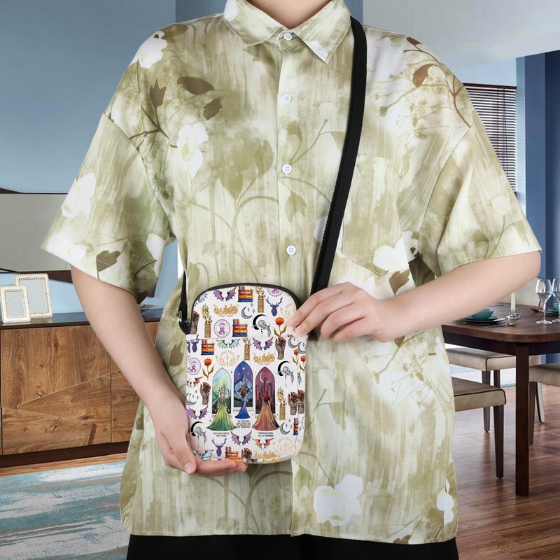 KUIYAI Reader Gift Bibliophile Bookish Gift Book Lover Crossbody Bag