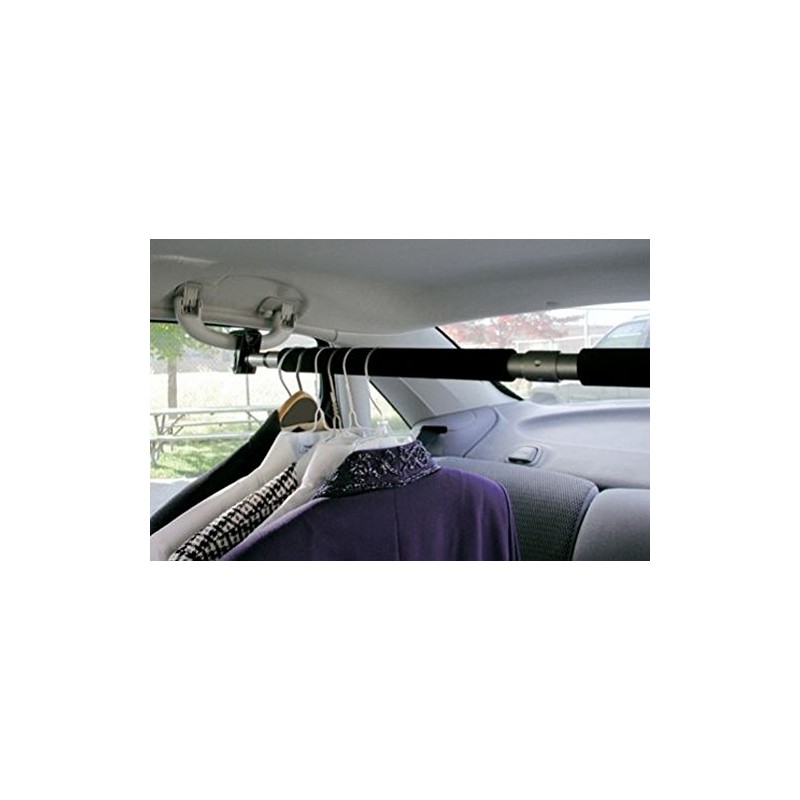 Custom Accessories 56677 Extendable Locking Clothes Bar, 2 Piece
