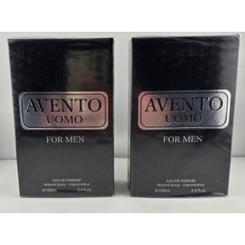 FRAGRANCE COUTURE NEW! Avento UOMO for Men (FC)- SPRAY 3.4 FL OZ EDT - SEALED ( 2pcs )