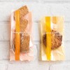 BY-OB4 Food-Ready Bags, Line-Clear-4, Bright Yellow (100 Sheets)