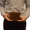 flevado RFID Protection Men's Wallet with Buffalo / Bull Embossing