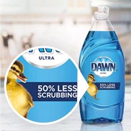 Dawn 2 Dawn Ultra Dish Soap Dishwashing Liquid, Original, 18 fl oz