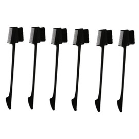 Vaguelly 6pcs Multifunctional Eyebrow Brow Comb Portable Styling Tool Smooth Handle