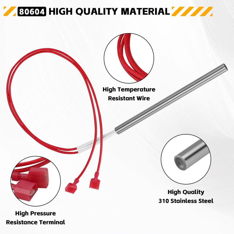Xastro 80604 Pellet Stove Igniter Replacement for Ashley King AP5660