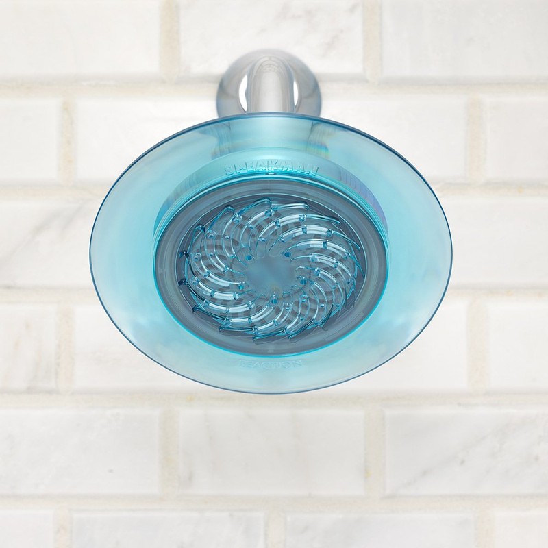 Speakman S-4000 Cabezal de ducha, 2.5 GPM, azul anochecer