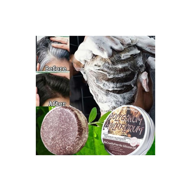 Champú En Barra Para Oscurecer El Cabello, Champú En Barra