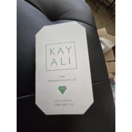 Kayali Perfume Sample Vial On Card Yum Pistachio Gelato Very Popular Scent