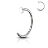PiercedOff 316L Surgical Steel Nose Hoop - Thickness 20GA (0.8mm)