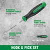 SK 4 Piece Hook and Pick Set, Straight Pick, Offset