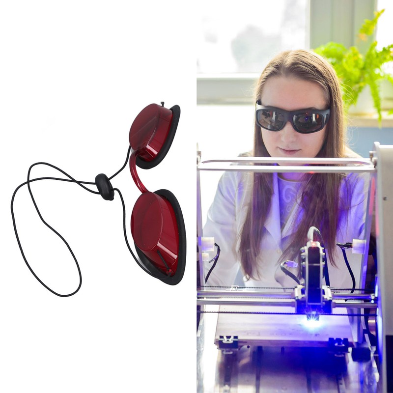 532nm Light Protection Cosmetology Eye Protector Beauty Salon Hair Removal