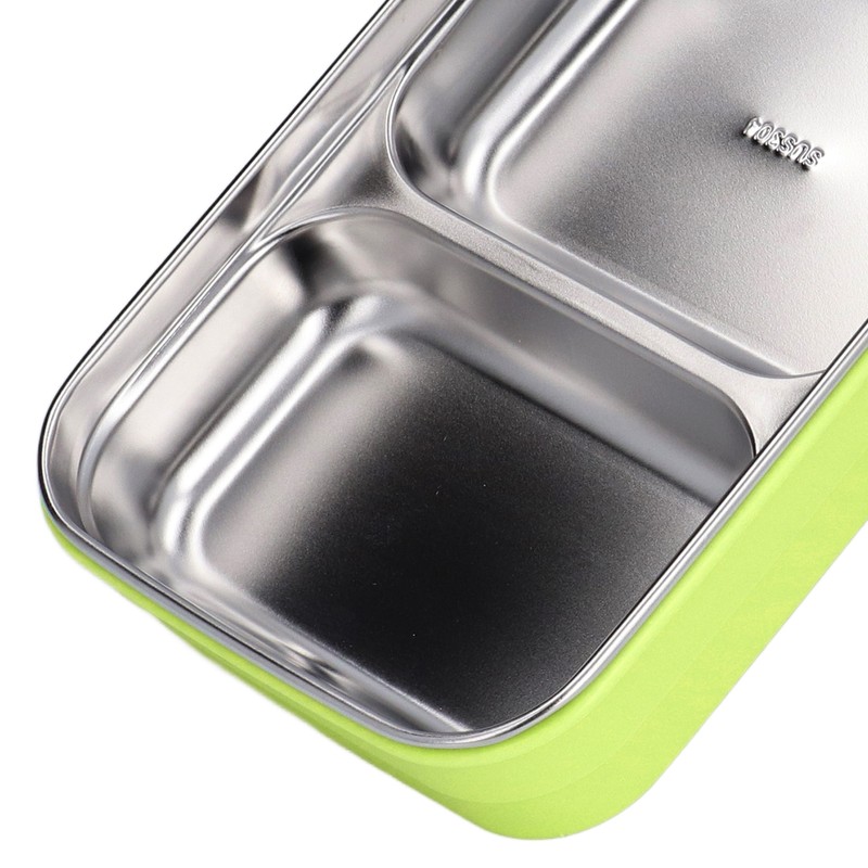 304 Stainless Steel Electric Lunch Box Double Layer Insulated Lunch