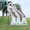 Aliennana Golf Valuables Pouch, Leather Golf Tee Pouch with Drawstring