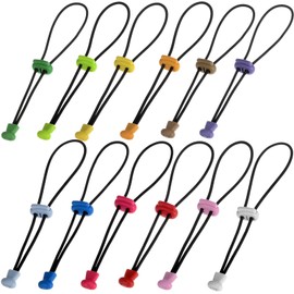 GGXZHT 12 Stück Verschlussclips für Beutel, 20 CM Verstellbarer Verschluss, Klipser für Tüten für Befestigen von Angelruten, ersetzt Beutelclips, Tütenclips, Verschlussklammern