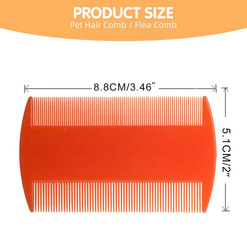 SKYPIA 2 Pack Head Hair Comb Double Sided Hair Comb