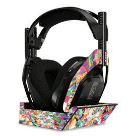 MightySkins Glossy Glitter Skin Compatible with Astro A50 Wireless Headphones + Base Station (Gen 4) - Wet Paint | Protective, Durable High-Gloss Glitter Finish | Easy to Apply | Made in The USA