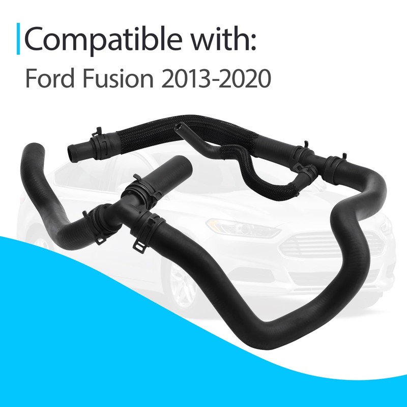 HVAC Heater Hose Assembly Compatible with Ford Fusion 2.5L 2013-2020