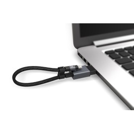 Adam Elements - iKlips Wizard Lightning/USB 3 in 1 Portable MicroSD 4K Card Reader - no SD Card - Grey (Apple MFi Certified)