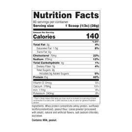 Nutricost Whey Protein Concentrate (Chocolate Peanut Butter) 5LBS - Gluten Free & Non-GMO