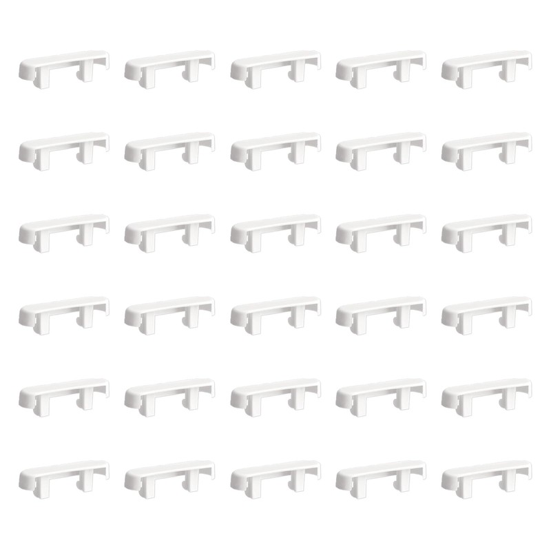 30 PCS Window Drain Caps, Weep Hole Covers for UPVC