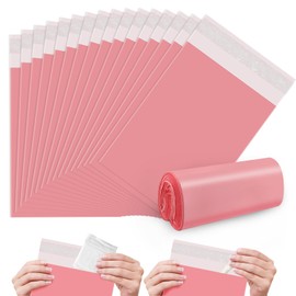 Sanitary Napkin Disposal Bags FARVIGOR, 100Pcs Women Feminine Hygiene Disposal Bags for Tampons and Pads, Self-Sealing, Privacy Protection, 9.8x5.9 (Pink)