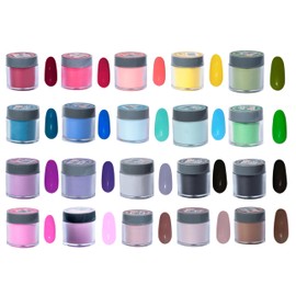 Acrilicos Mate, Colección De 20 Colores, Uñas, Mc Nails