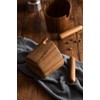 Ytnjzl 5 inch Coffee Knock Box espresso knock box,Wood Bin
