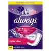 Always Daily Extra Protect Liners, Extra Long Length, Scented Panty