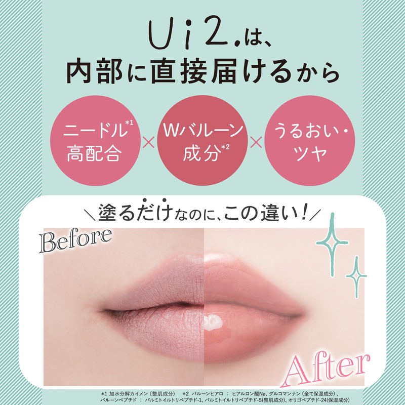 Ui2. Wei2. Needle Plumper High Heat Fig Lip Plumper Lip