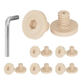 Swozzto - 12 piezas de pernos de repuesto para cobertizos de almacenamiento con destornillador, compatibles con cobertizos de almacenamie...