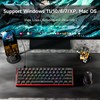 KEMOVE K61SE Gaming Mechanical Keyboard, 60 Percent Wired RGB Backlit