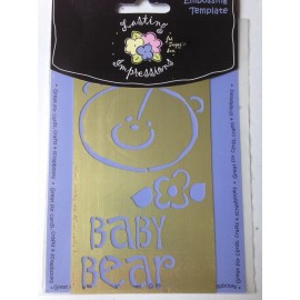 Lasting Impressions Brass Stencil L9501 -  NEW