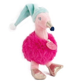 Doudou et Compagnie DC3525 MINIZOO Flamingo with Hat Pink