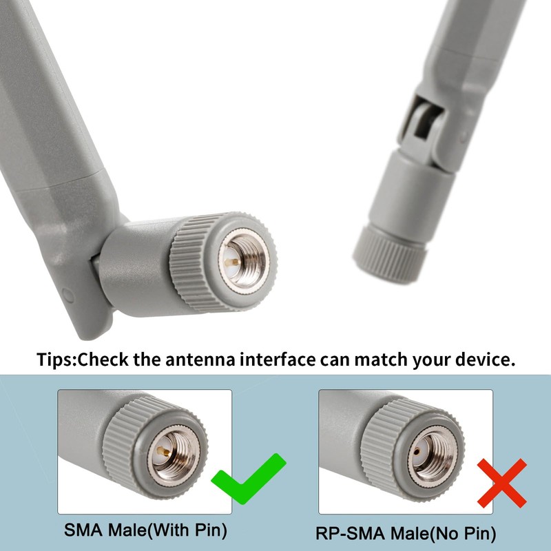 Long Range Cellular Trail Camera Upgrade Replacement SMA Male Antenna