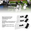 3PCS Golf Club Head Cover PU Leather Waterproof Protective Golf