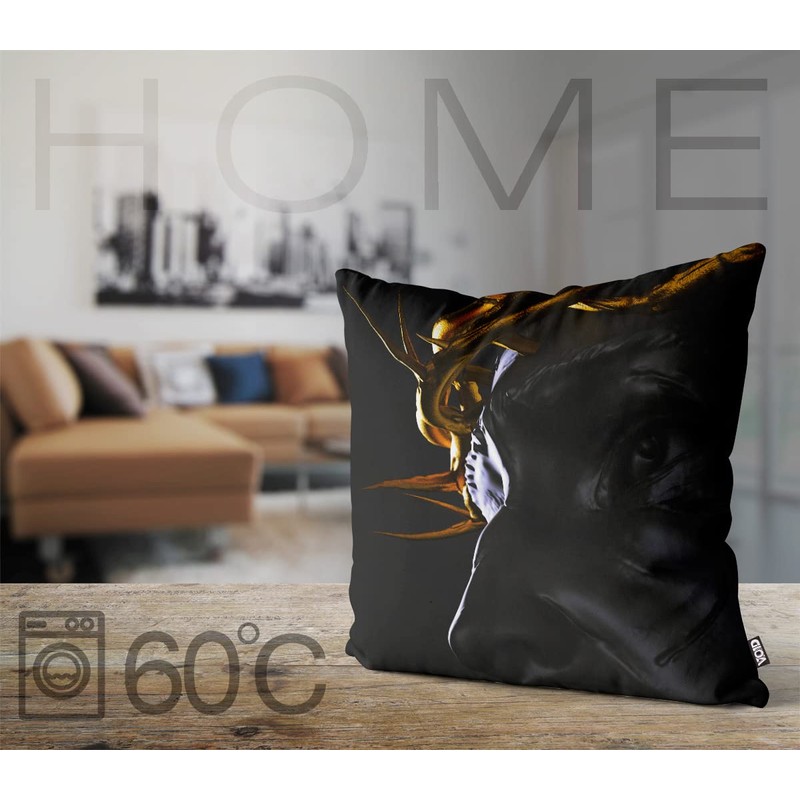VOID John 3:16 Jesus Cushion Cover Polyester Waterproof Outdoor Indoor